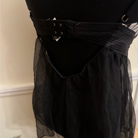 Victoria's Secret Sexy Little Thing Sheer Mesh Push Up Babydoll lingerie‎ 36D - Picture 6 of 9